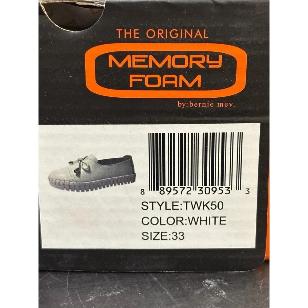 Bernie Mev TWK50 black size 33 / us 2 big kids